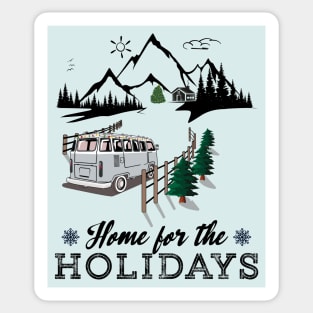 Home for the Holidays Sticker